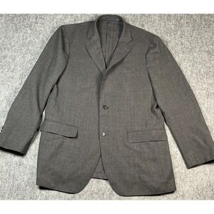 SuitSupply Havana‎ Traveller Blazer Mens 46 Long Gray Sports Coat Jacket Slim